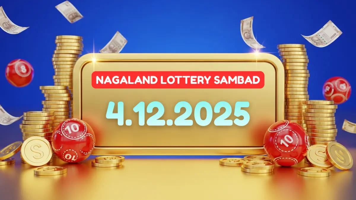 Lottery Sambad Result 4.12.2025 - Nagaland State Lottery Dear Morning 1 PM, Day 6 PM, and Night 8 PM Winners List