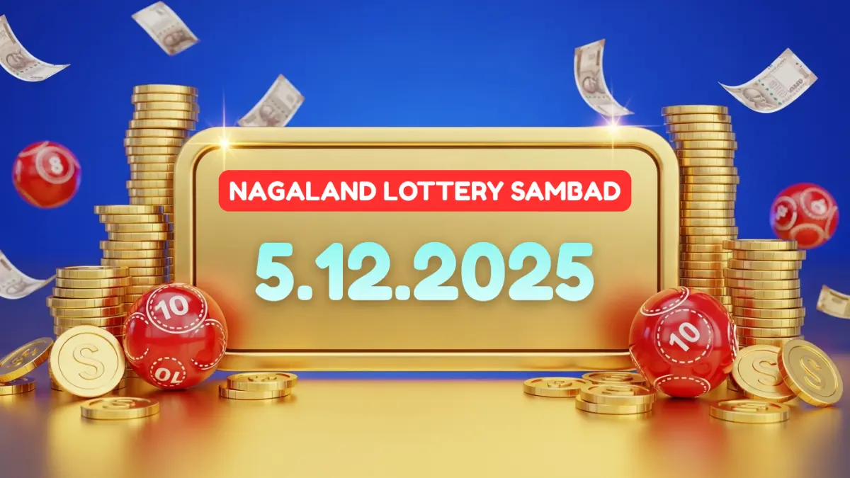 Lottery Sambad Result 5.12.2025 - Nagaland State Lottery Dear Morning 1 PM, Day 6 PM, and Night 8 PM Winners List